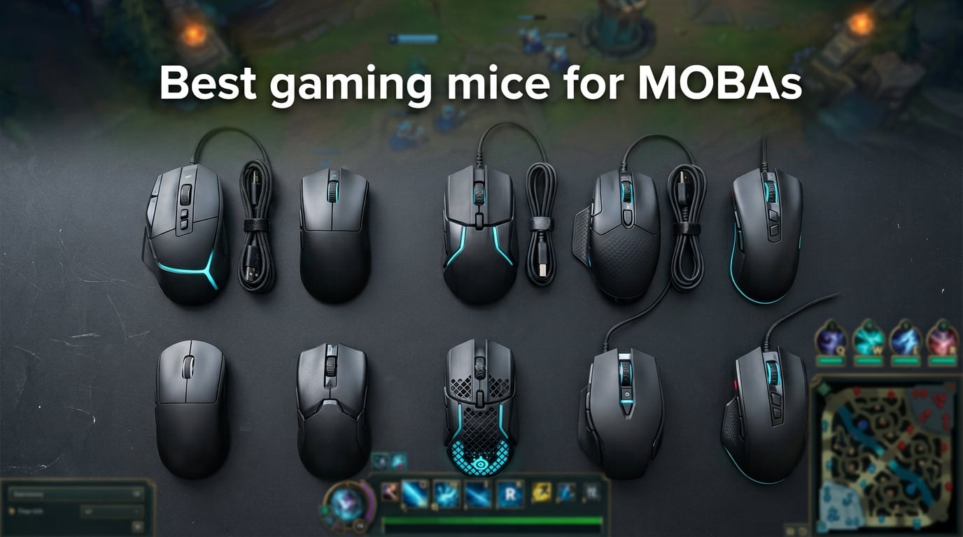 Best gaming mice for MOBAs