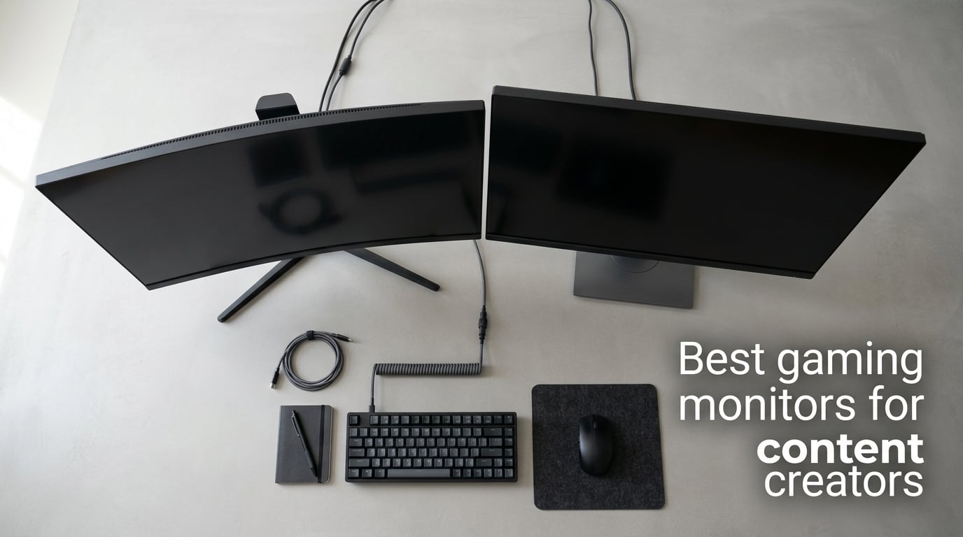 Best gaming monitors for content creators