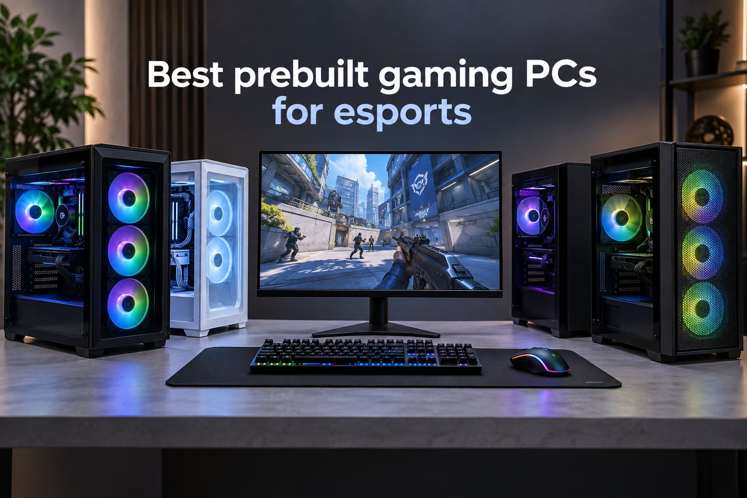 Best prebuilt gaming PCs for esports