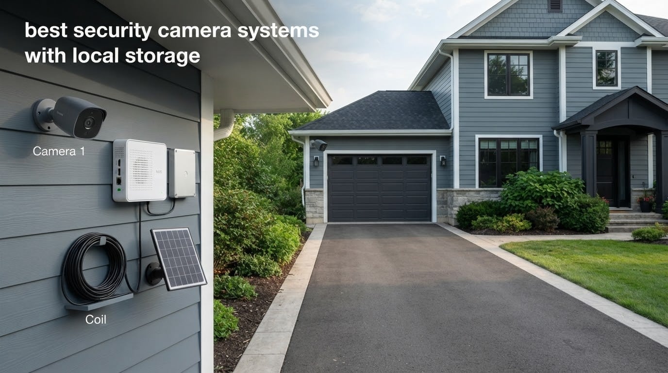 best security camera systems with local storage