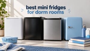 best mini fridges for dorm rooms