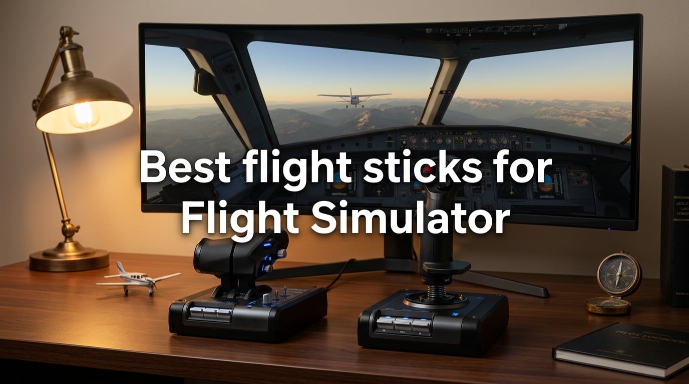 Best flight sticks for Flight Simulator