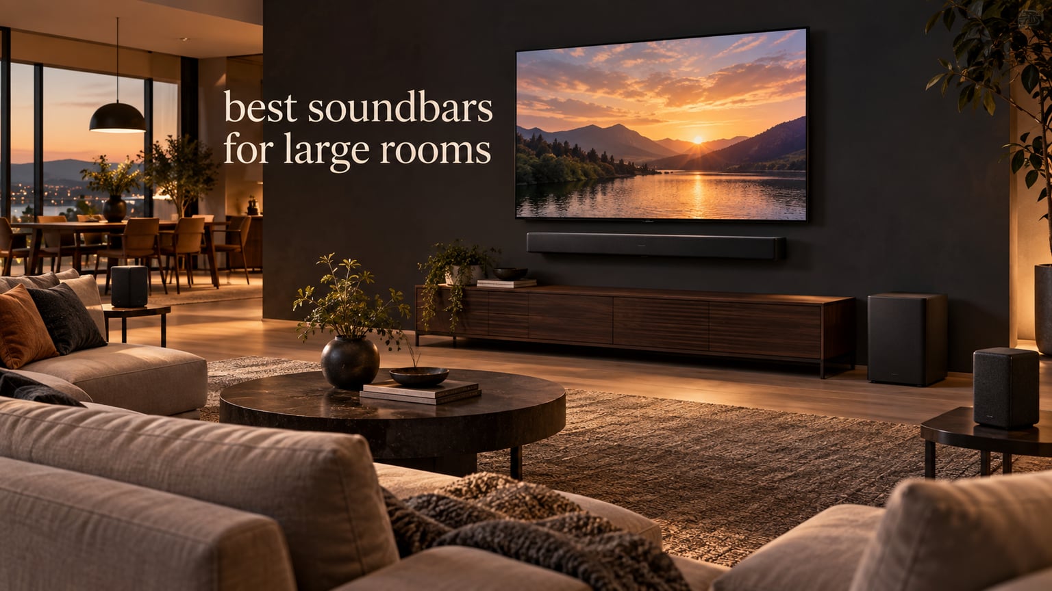 best soundbars for large rooms