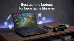 Best gaming laptops for large game libraries