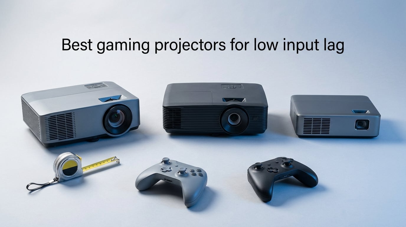 Best gaming projectors for low input lag