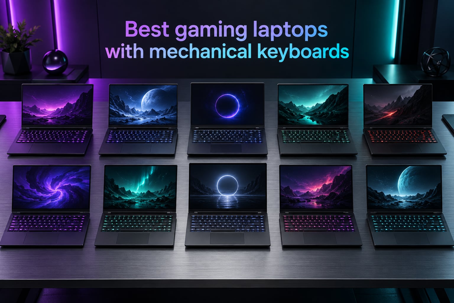 Best gaming laptops with mechanical keyboards
