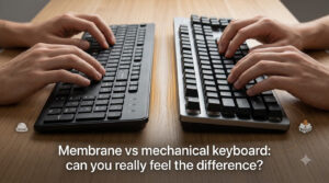 Membrane vs mechanical keyboard: can you really feel the difference?