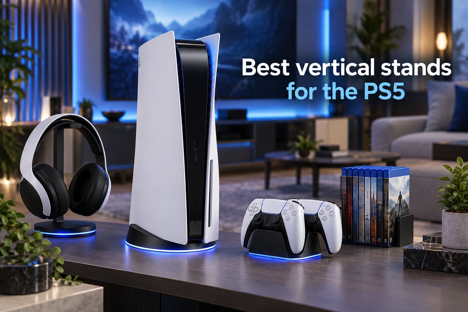 Best vertical stands for the PS5