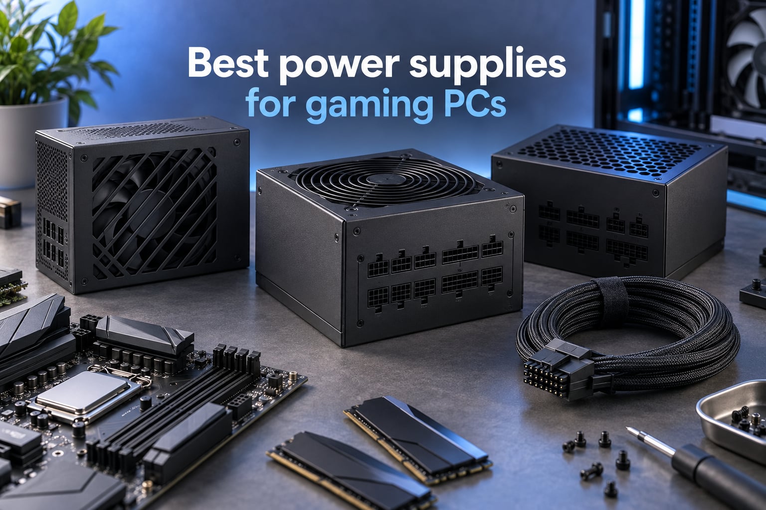 Best power supplies for gaming PCs