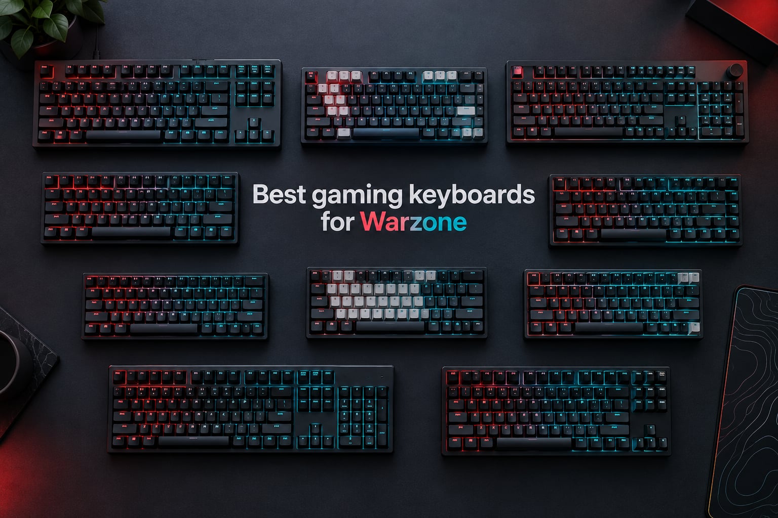 Best gaming keyboards for Warzone
