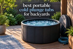 best portable cold plunge tubs for backyards