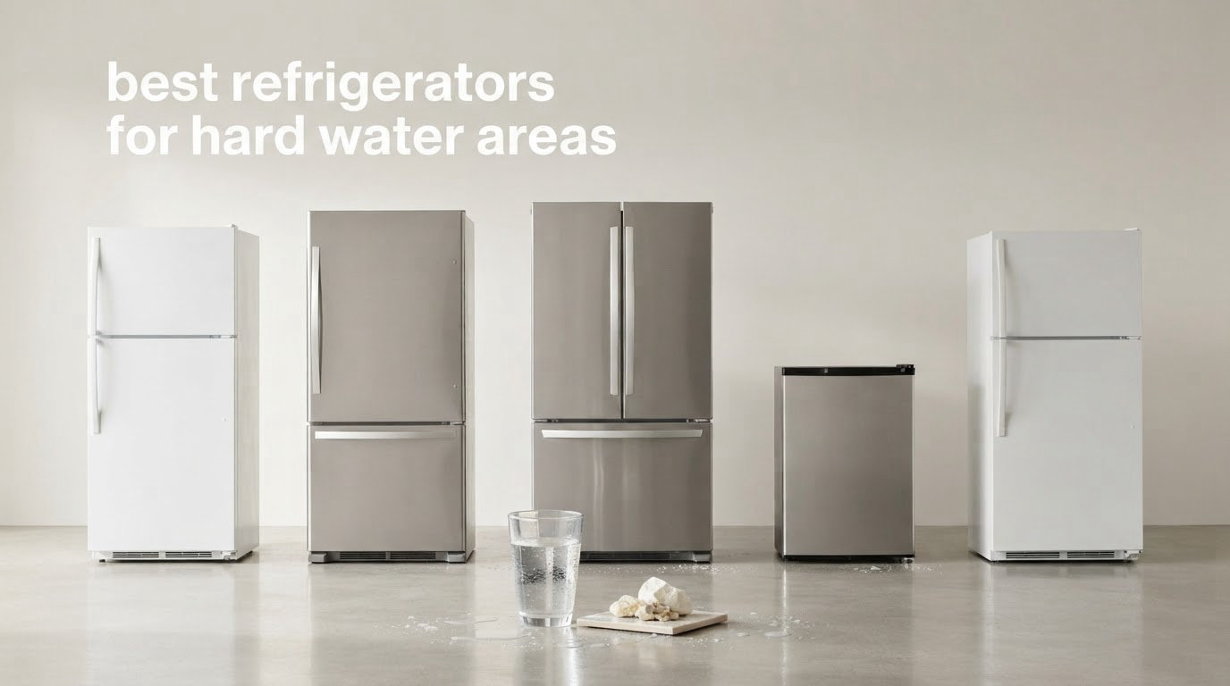 best refrigerators for hard water areas