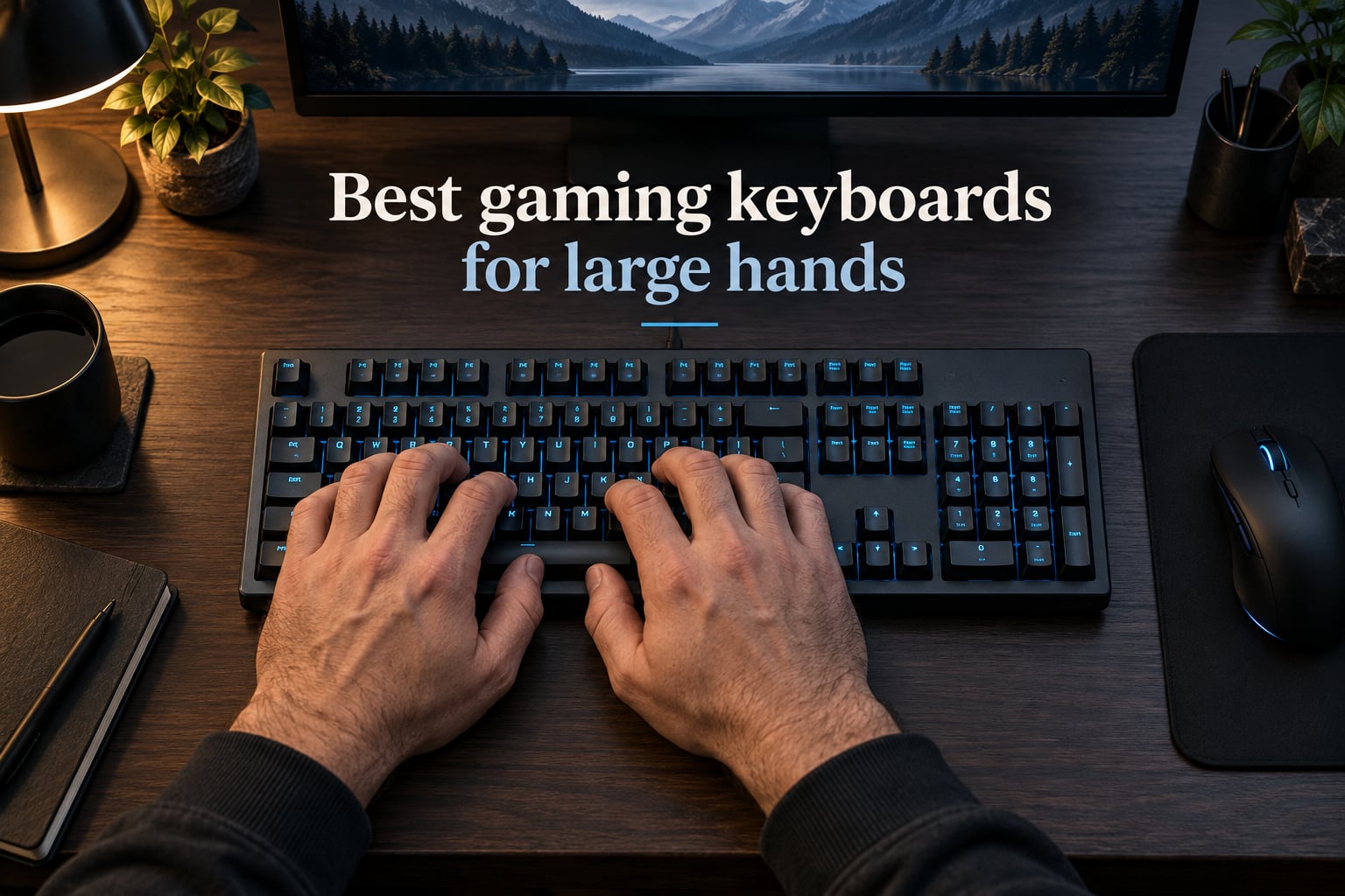 Best gaming keyboards for large hands