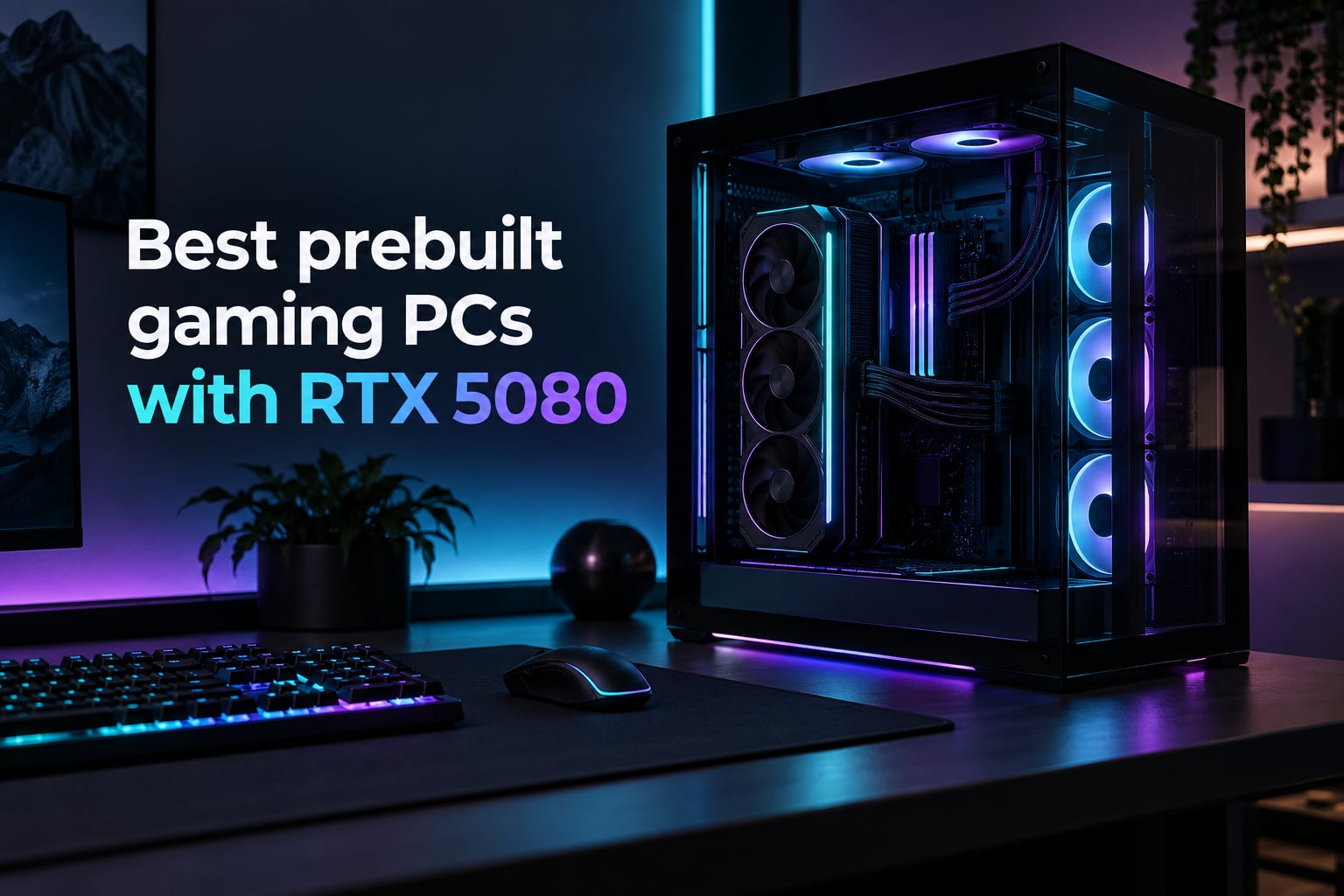 Best prebuilt gaming PCs with RTX 5080