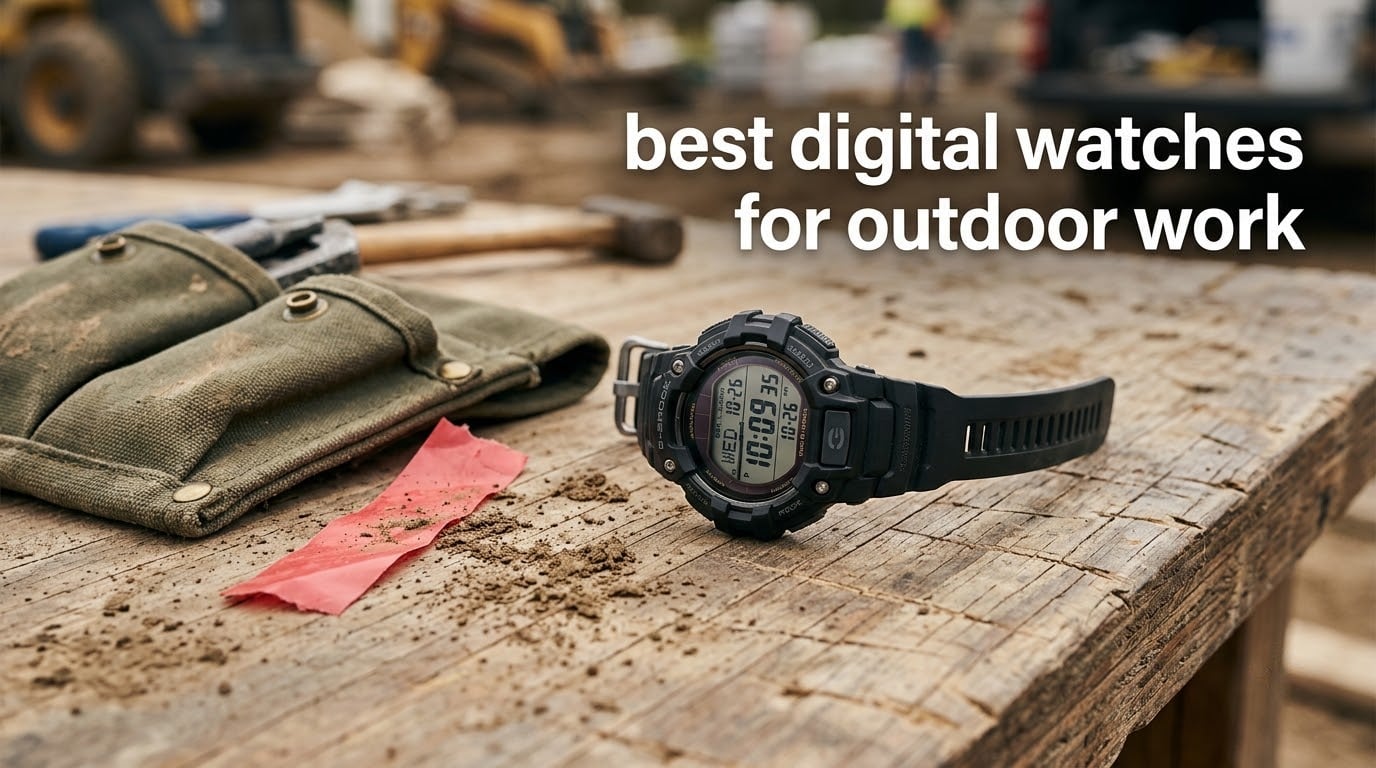 best digital watches for outdoor work
