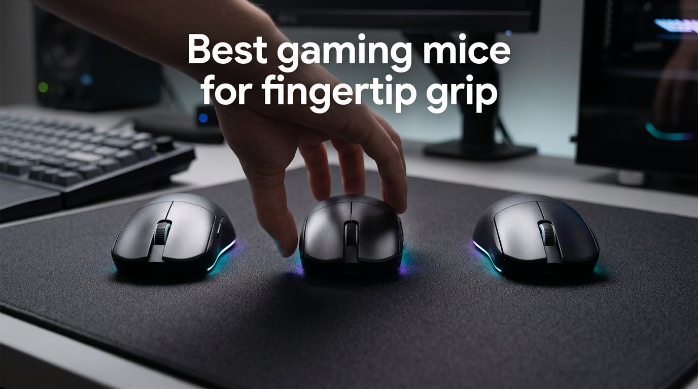 Best gaming mice for fingertip grip