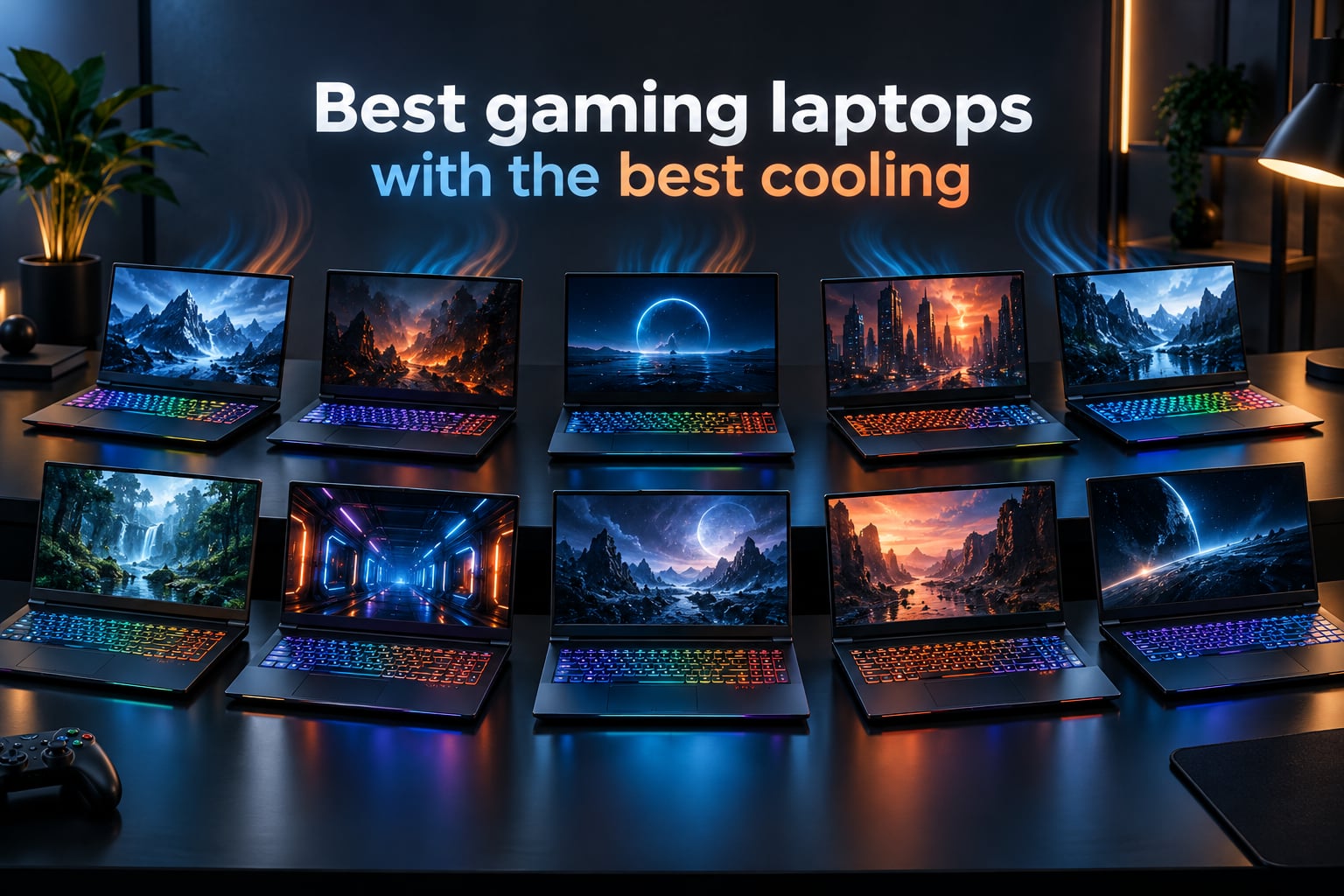 Best gaming laptops with the best cooling