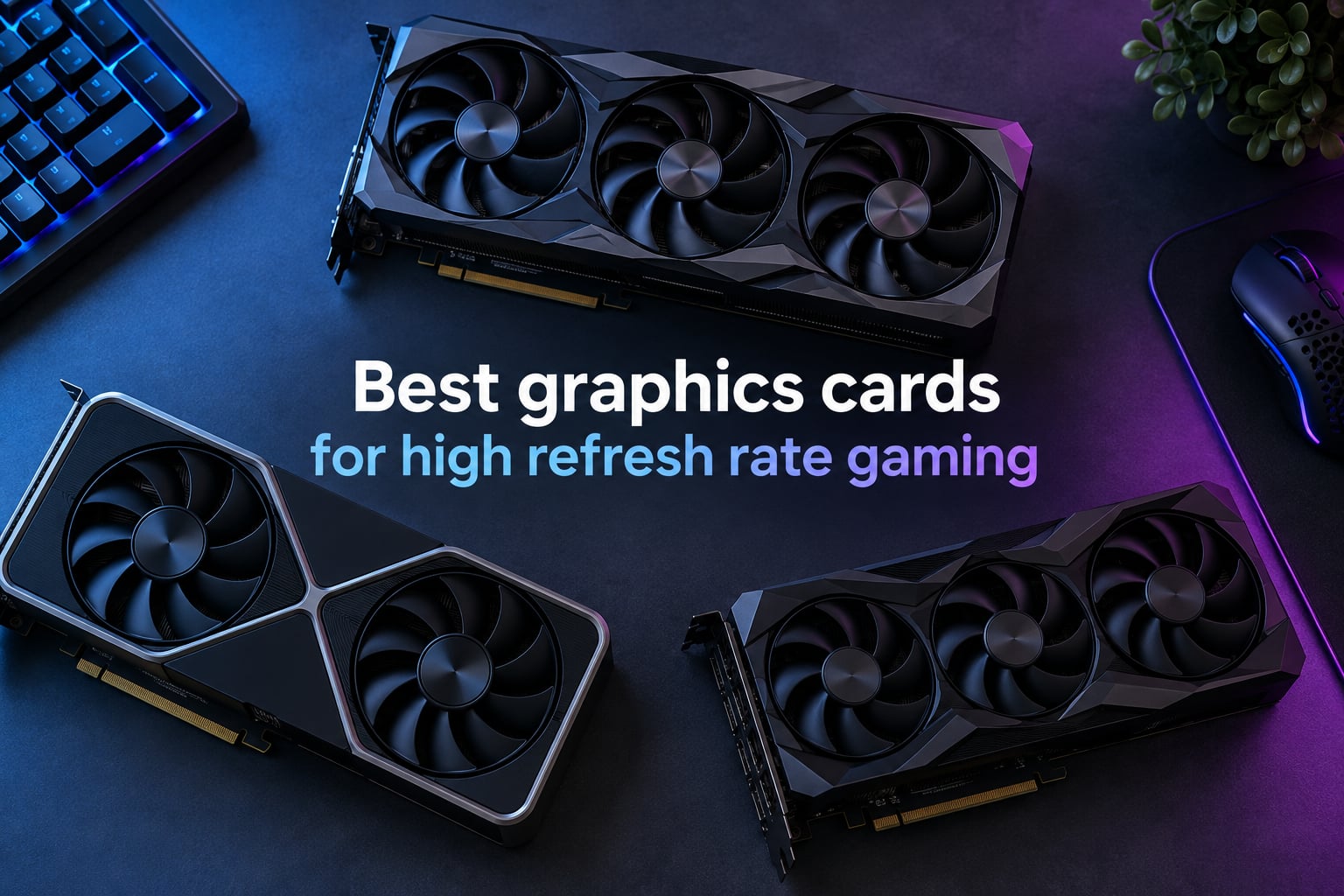Best graphics cards for high refresh rate gaming