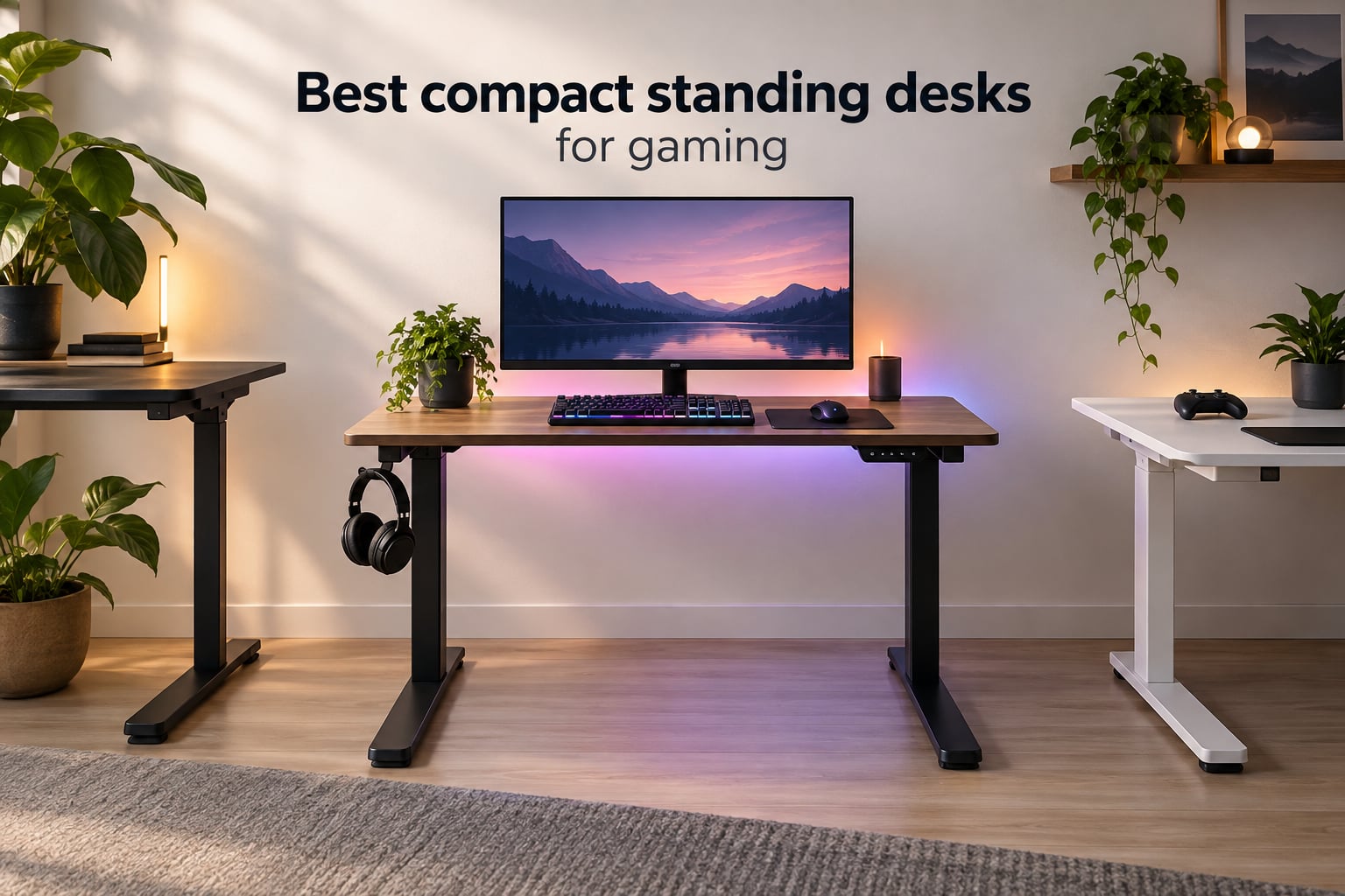 Best compact standing desks for gaming