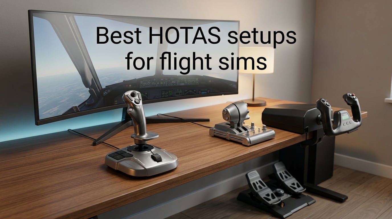 Best HOTAS setups for flight sims