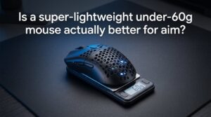 Is a super-lightweight under-60g mouse actually better for aim?