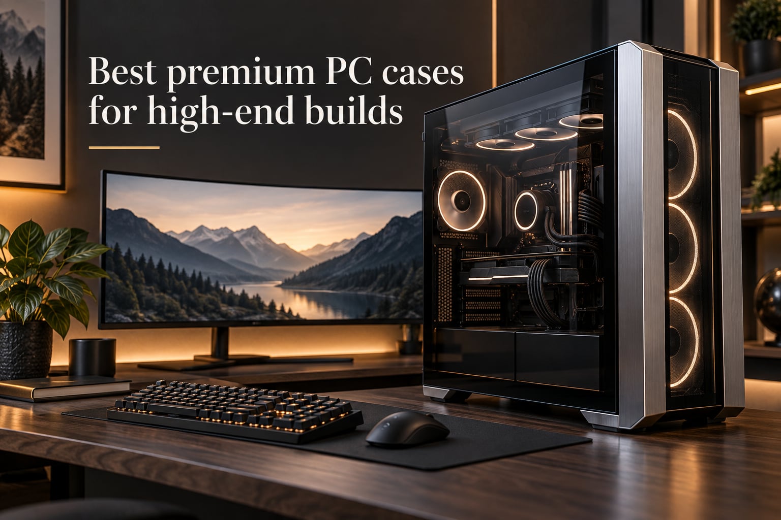 Best premium PC cases for high-end builds