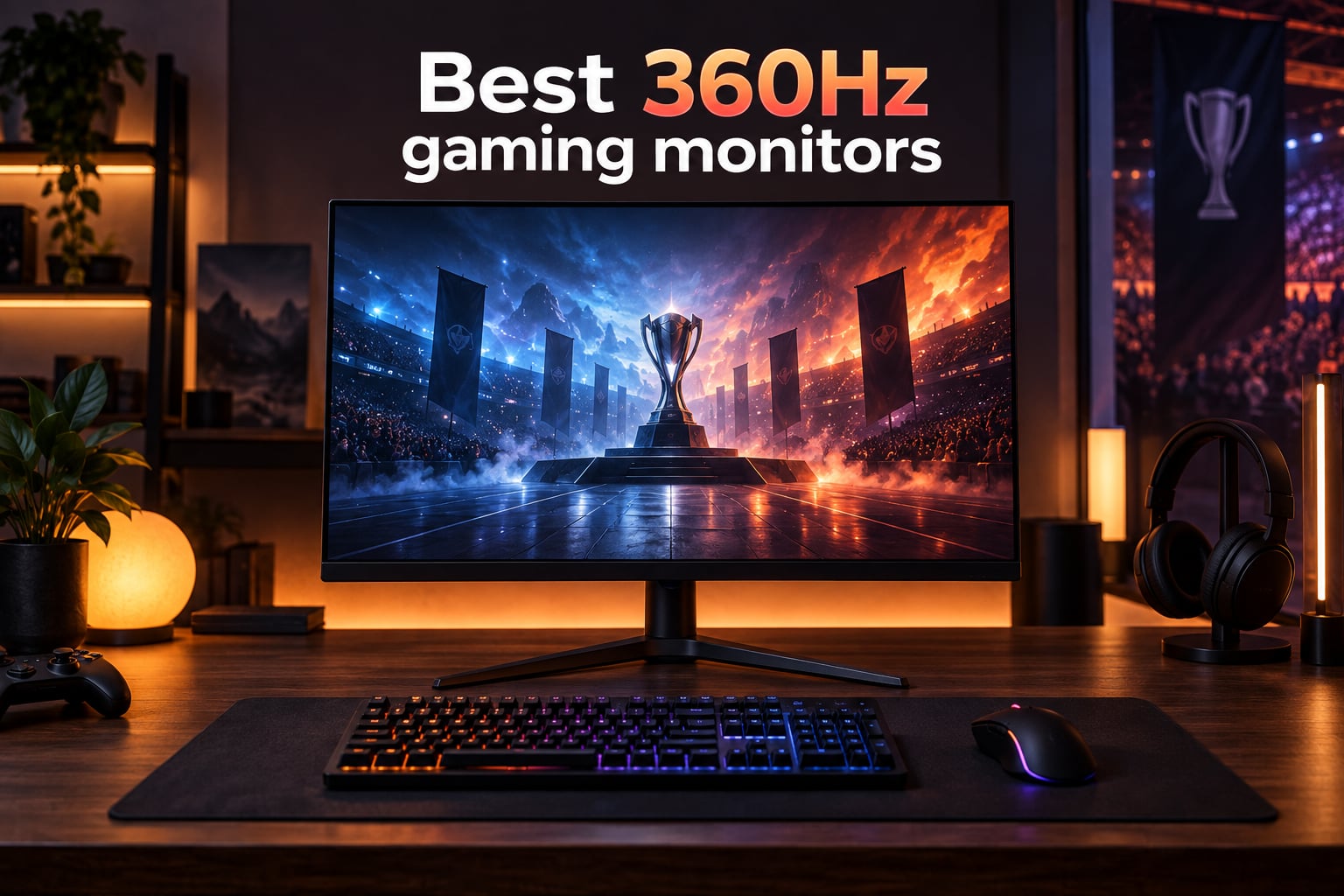 Best 360Hz gaming monitors