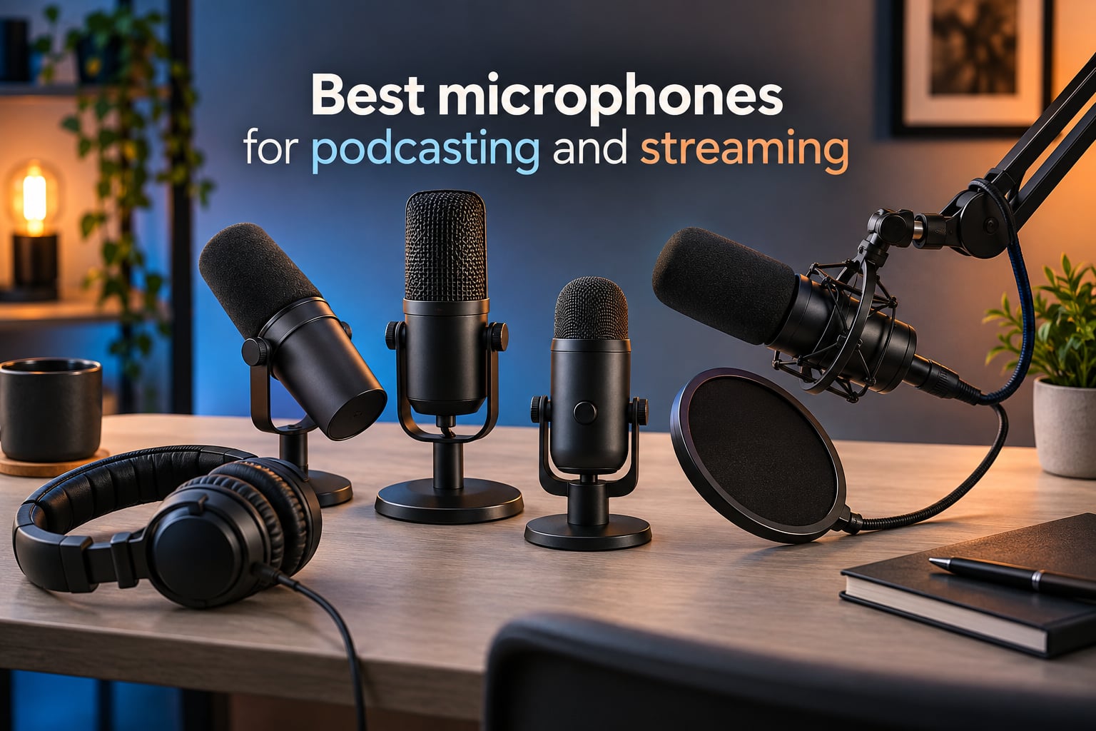 Best microphones for podcasting and streaming