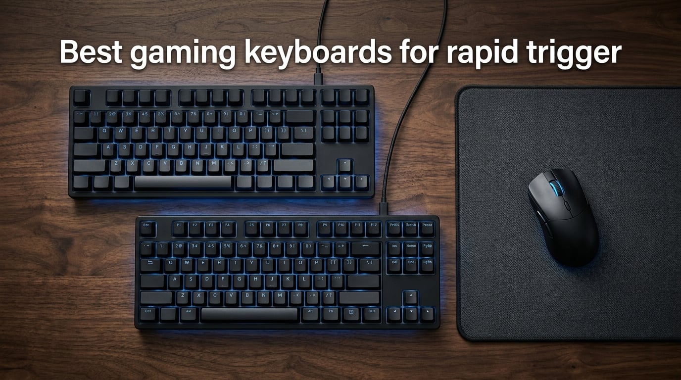 Best gaming keyboards for rapid trigger