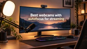Best webcams with autofocus for streaming