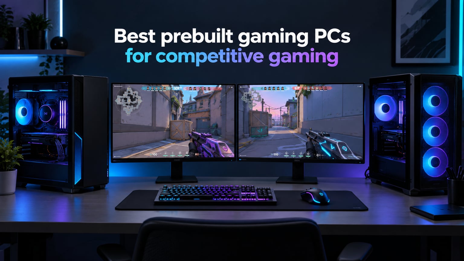 Best prebuilt gaming PCs for competitive gaming