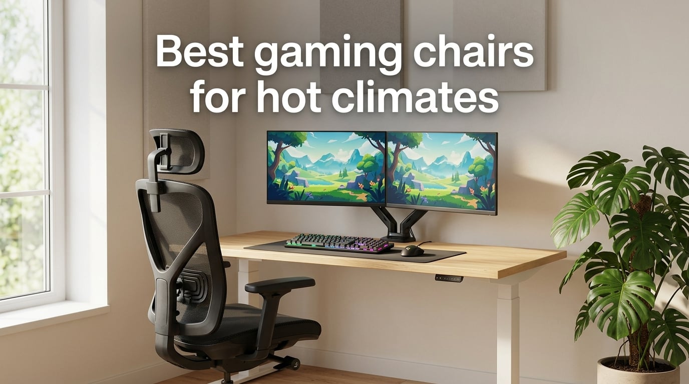 Best gaming chairs for hot climates