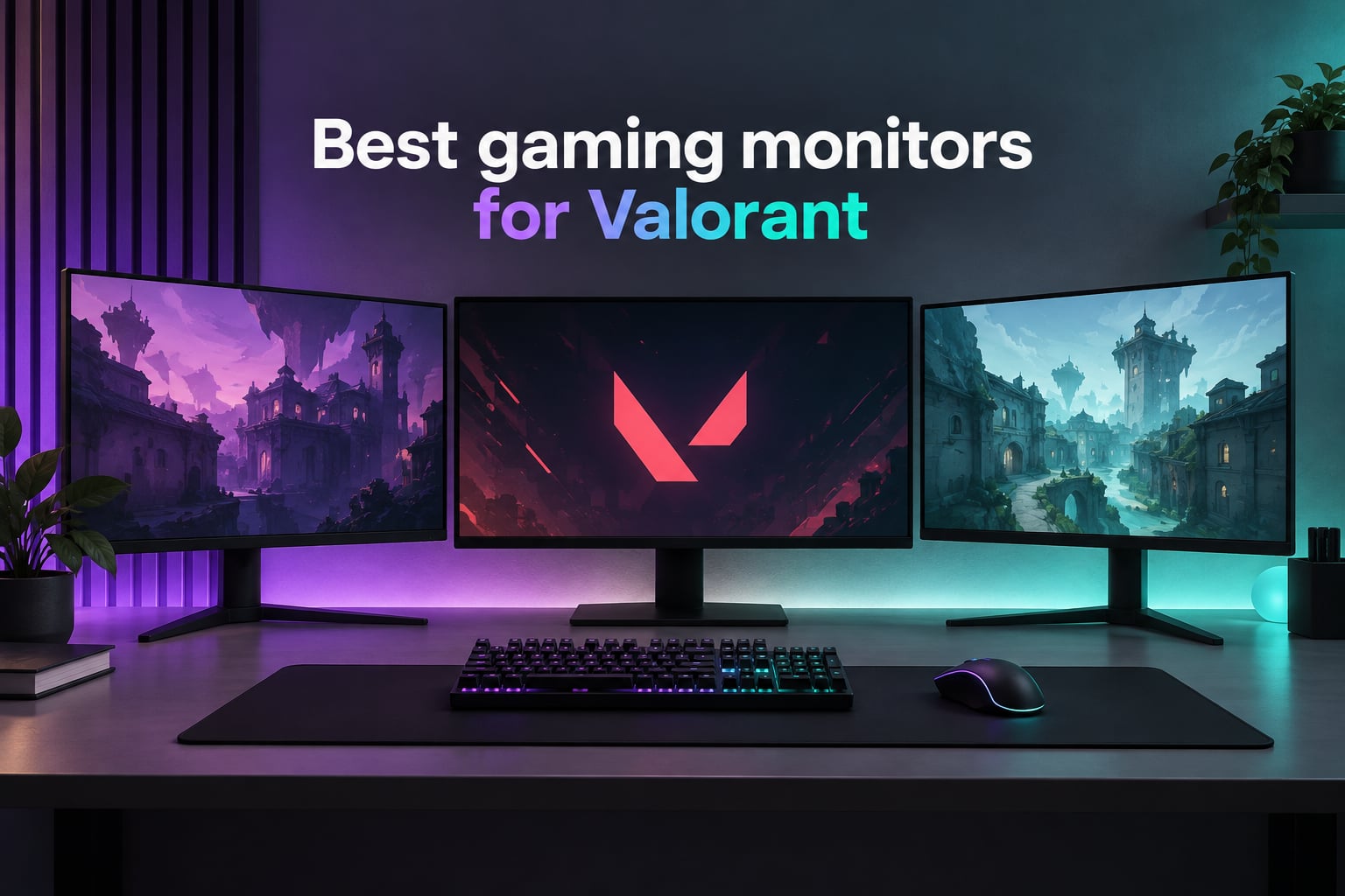 Best gaming monitors for Valorant