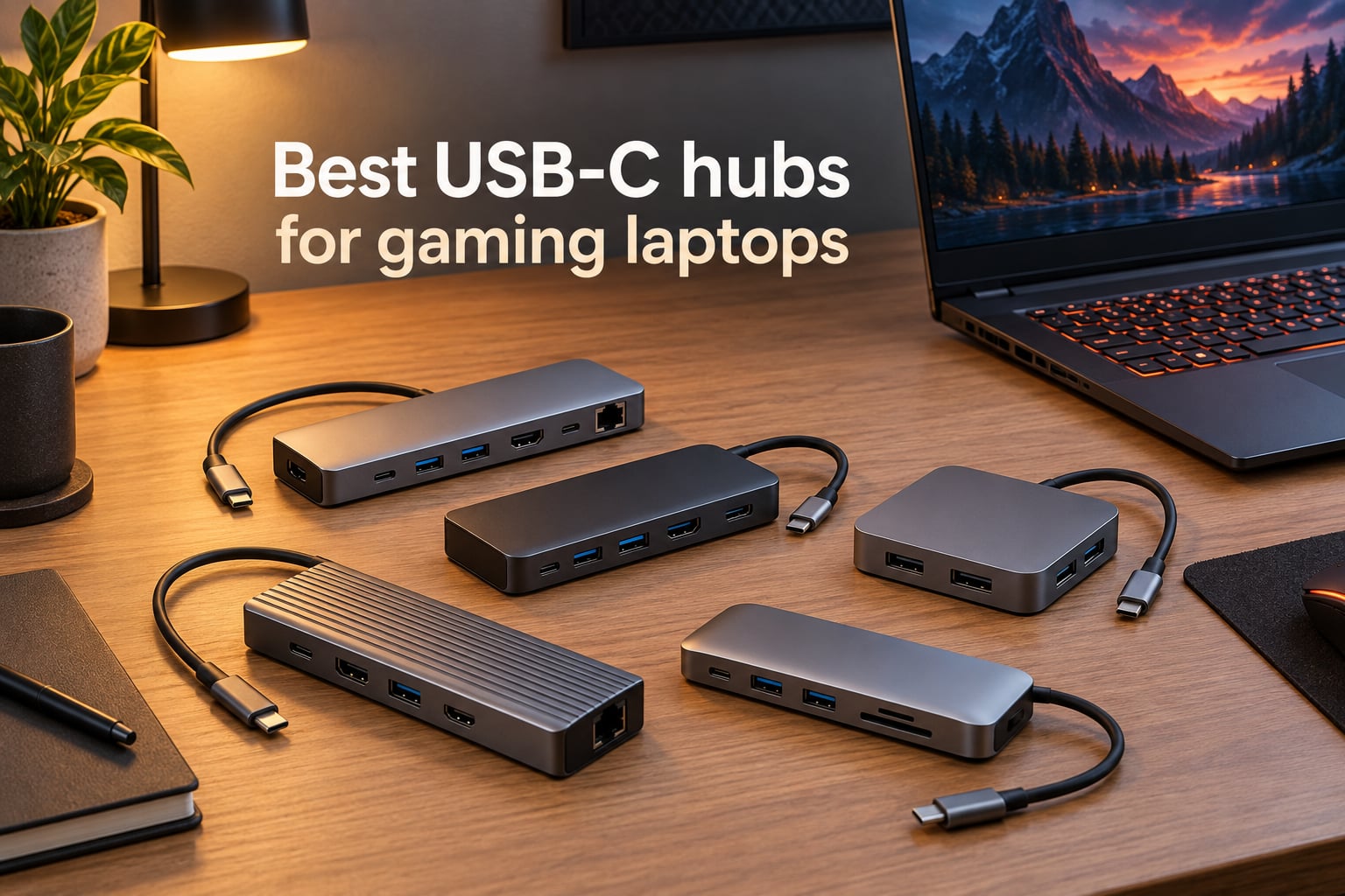 Best USB-C hubs for gaming laptops