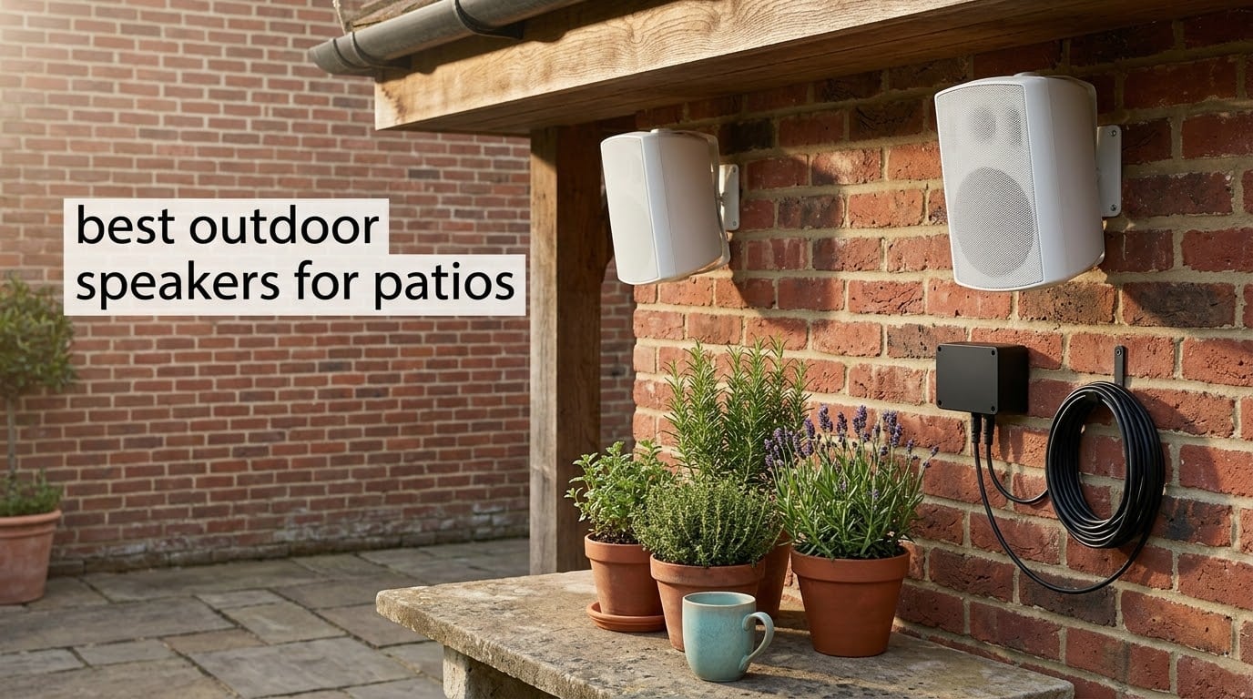 best outdoor speakers for patios