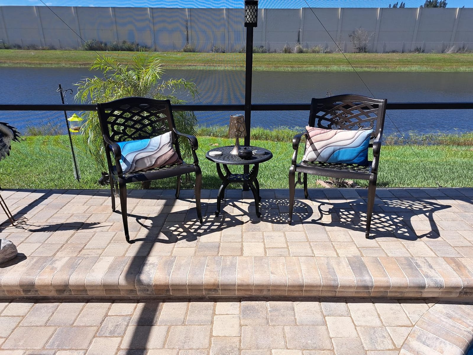 Christopher Knight Home Sarasota Outdoor Cast Aluminum Outdoor Chairs, 2-Pcs Set, Hammered Bronze customer photo 2
