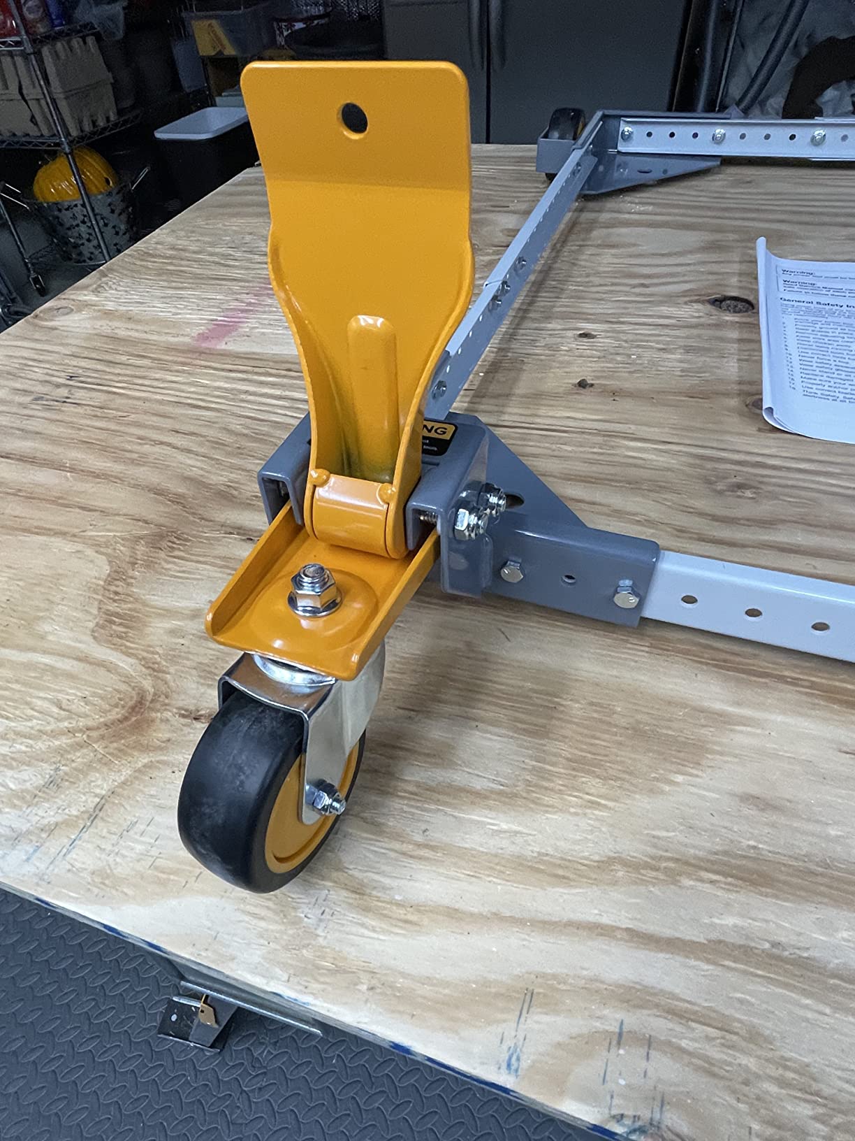 BORA PM-2500 Mobile Base for Shop Equipment - Adjustable Table Saw Base customer photo 1