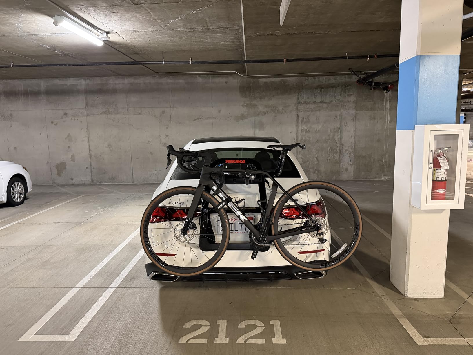 Yakima FullBack 3 Premium Trunk Bike Rack, Holds 3 Bikes, Tool-Free Installation, SuperCush ZipStrips, Foldable Arms, SKS Locks, Bottle Opener customer photo 1