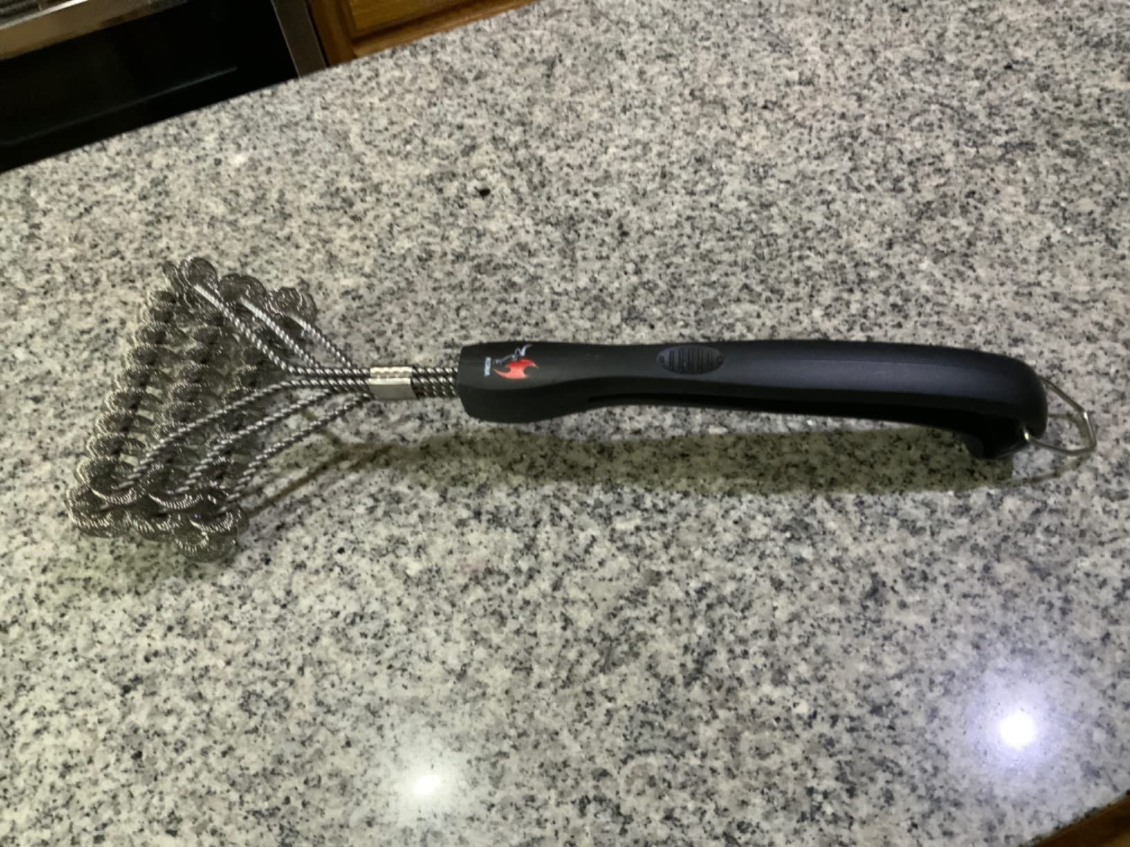 Kona Safe/Clean Bristle-Free Grill Brush - Stainless Steel BBQ Cleaner customer photo 2