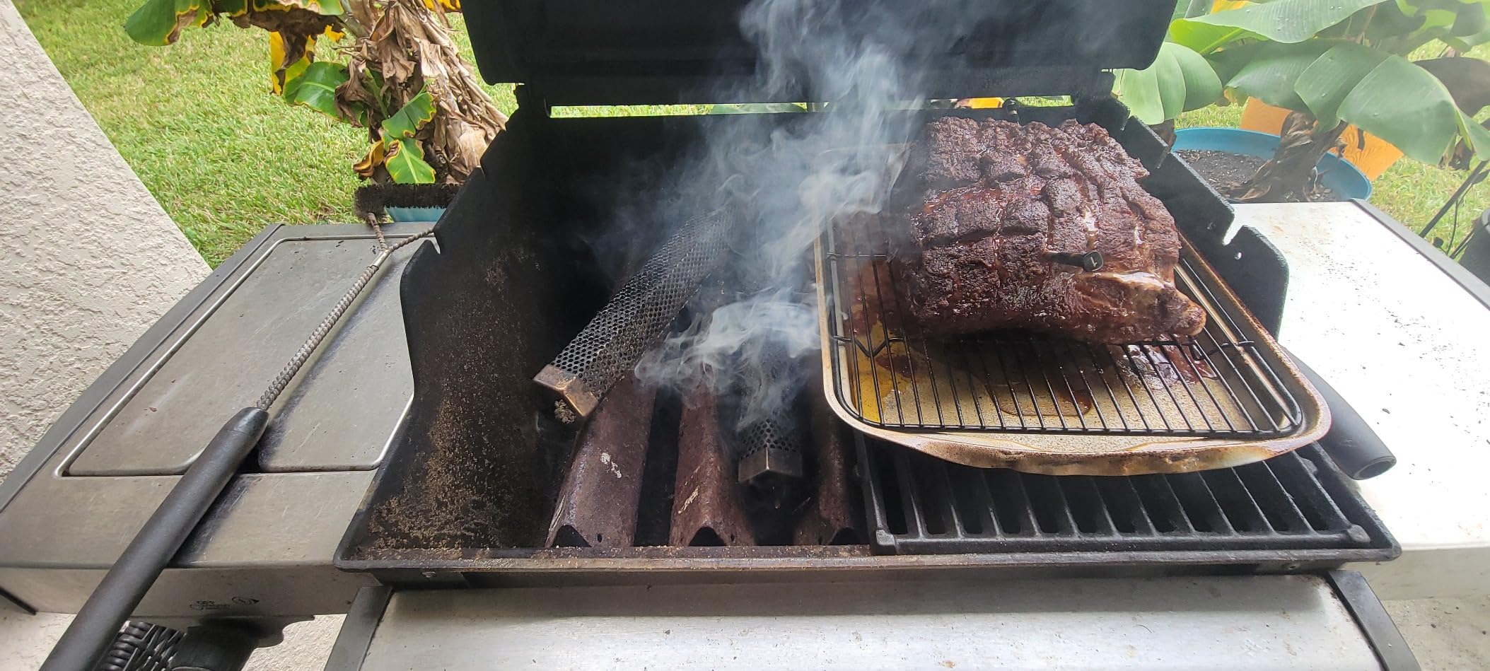 LIZZQ Premium Pellet Smoker Tube 12 inches - 5 Hours of Billowing Smoke customer photo 2