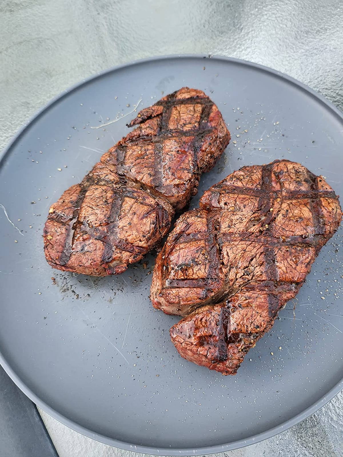 GrillGrate Sear Station | Universal Grill Grate | Sear Grates for Pellet Grill 15” Deep and Up | Pellet Grill Accessories | Hard Anodized Aluminum |15” Deep x 15.375” Wide customer photo 1