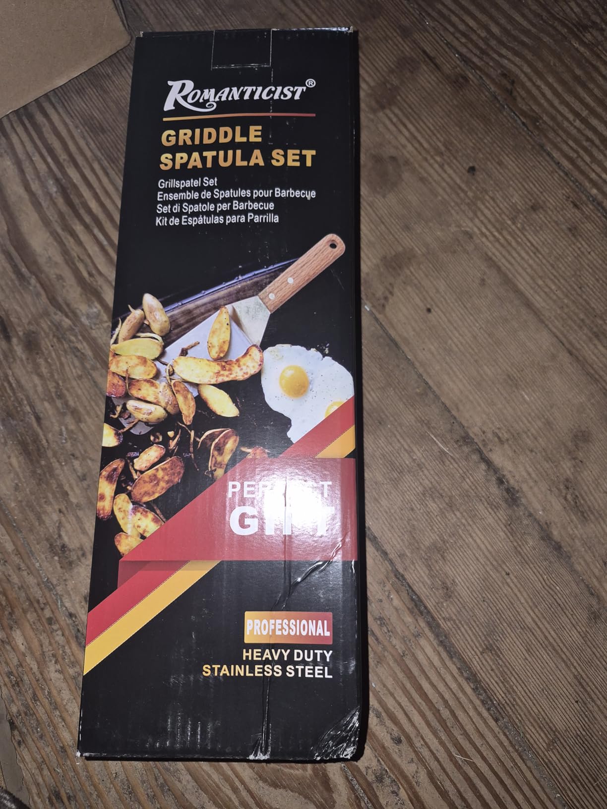 ROMANTICIST 8pc Professional Stainless Griddle Accessories Kit customer photo 1