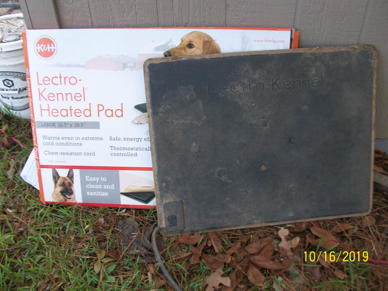 K&H Heating Pad, Lectro-Kennel Outdoor Heated Dog Pad, Safety Listed, 80W customer photo 1