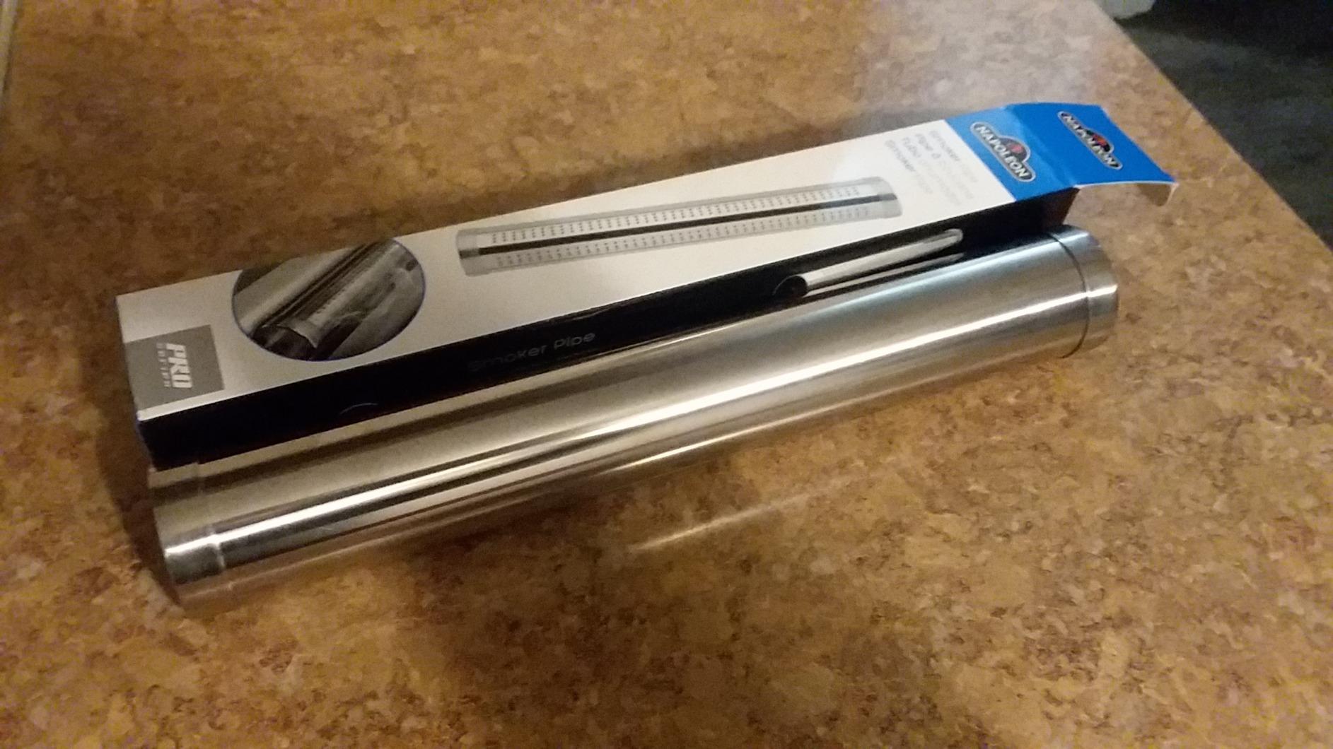 Napoleon Stainless Steel Smoker Box 67013 Add Smoky Flavor to BBQ, Easily Turn Gas Grill Into Smoker, Add Wood Chips or Chunks to Smoke Food on Barbecue 16.25 x 2.54 x 3.5 customer photo 2