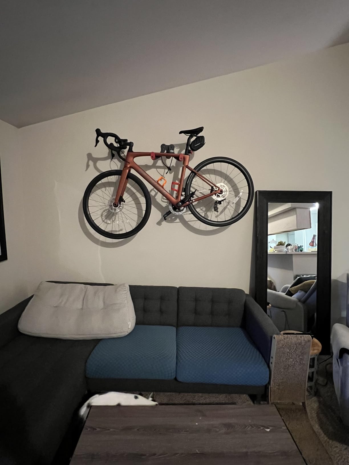 PRO BIKE TOOL Bike Rack for Garage Wall Mount - Horizontal Bike Storage customer photo 1