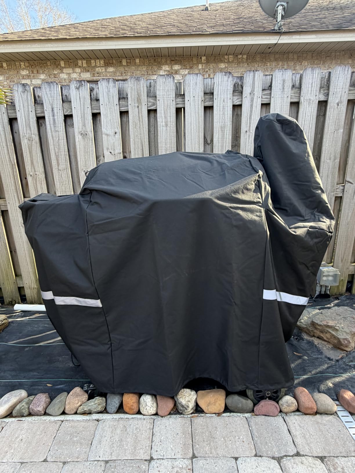 Utheer 73700 600D Grill Cover for Pit Boss 700FB/Lexington 500/540 customer photo 1
