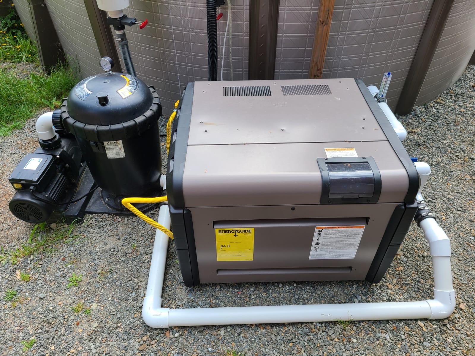 Hayward H-Series Propane Gas Pool Heater for Inground Pools 400,000 BTU customer photo 1