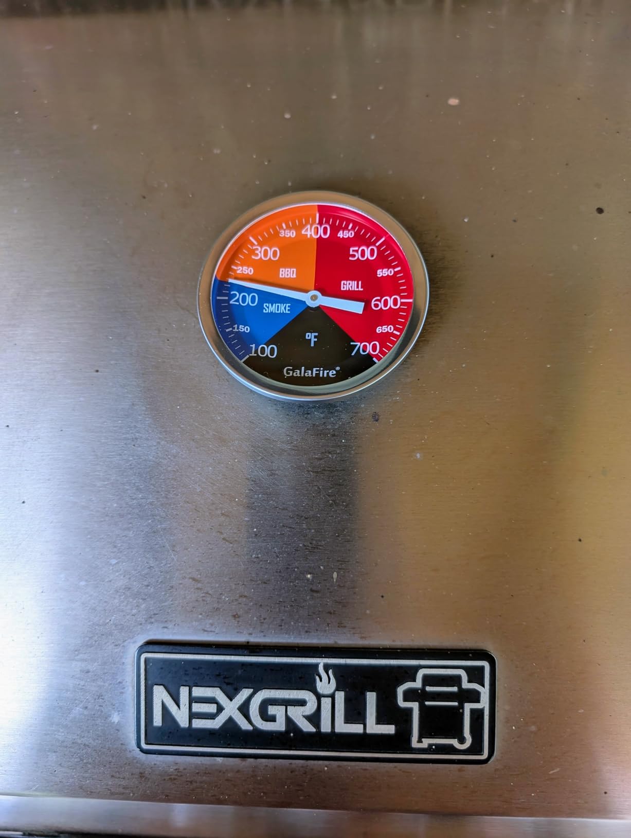 3 3/16 Inch BBQ Temperature Gauge for Smoker Wood Charcoal Pit customer photo 2