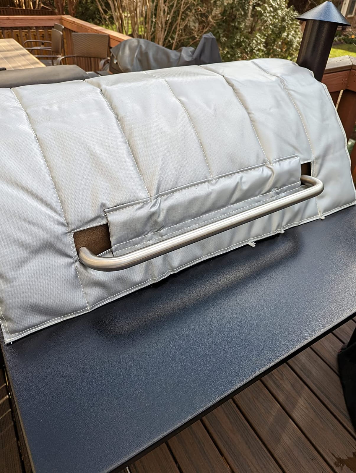 Stanbroil Grill Insulation Blanket for Traeger Pro 575 Ironwood 650 Grill customer photo 2