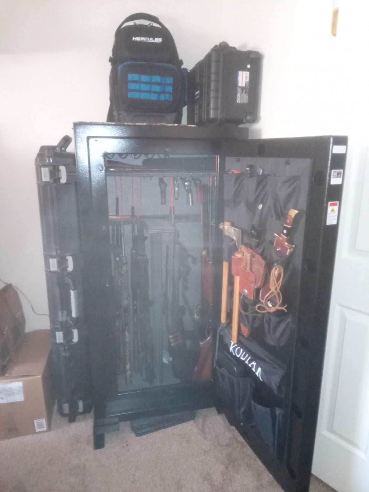 Kodiak Gun Safe for Rifles & Pistols, 42 Gun Safe, KBX5629 by Rhino Metals customer photo 2